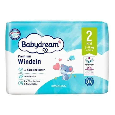 Babydream Diaper 2 Size 36 pcs