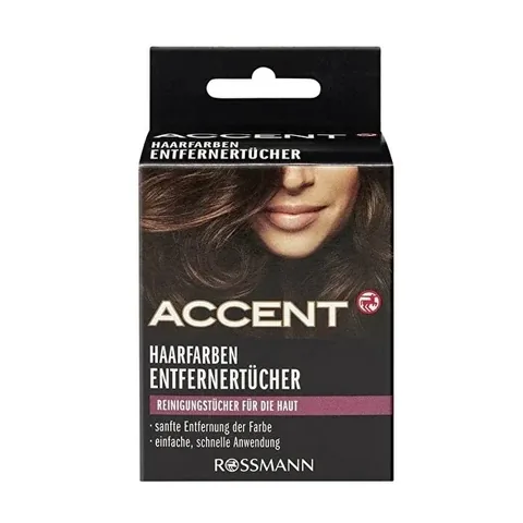 Салфетки для удаления краски с волос Accent 6 шт.