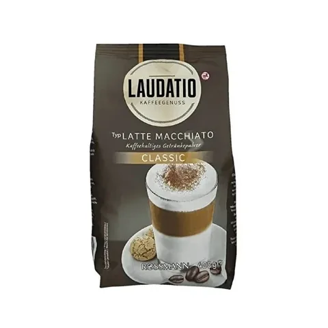 Laudatio 400g Latte Macchiato Kaffeepulver - Reichhaltige Geschmacksrichtung