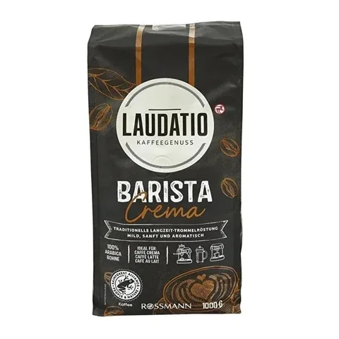 Laudatio 1000g Arabica Ganze Kaffeebohnen - Sanft & Aromatisch