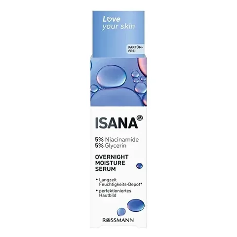 Сыворотка для кожи Isana Love Your Skin Ночной 120ч 30 мл