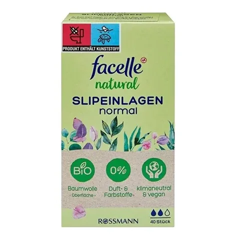 Facelle Bio-Baumwolle Tagesbinden mit Grüntee-Extrakt