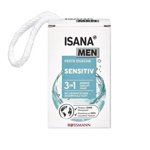 Isana Men Solid Shower Gel Sensitive 100 gr