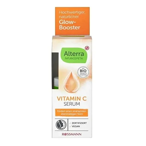Alterra Serum Vitamin C 30ml - Vegan, Natürliche Aufhellungspflege