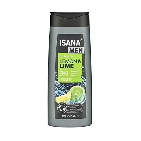 Isana Men Shower Gel Lemon and Lime 300 ml