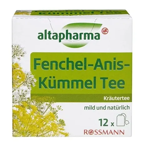 Altapharma Kräuterfenchel-Anis-Kümmel Tee - 12 Stück