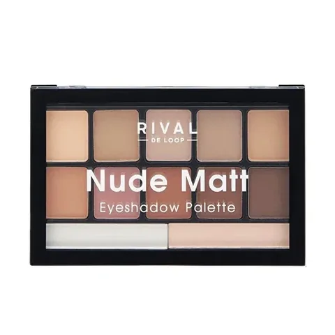 Rival de Loop Nude Matte Lidschattenpalette - 1 Stück