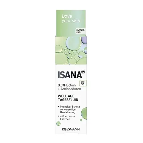 Сыворотка Isana Love Your Skin Well Age SPF30 30 мл