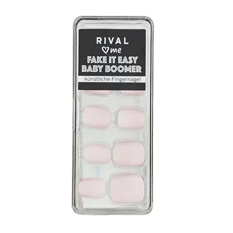 أظافر صناعية رقم 02 بيبي بومر من رايفل لوفز مي 24 قطعة Rival Loves Me