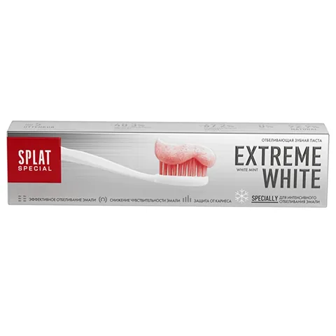 Splat Extreme White 75ml Toothpaste