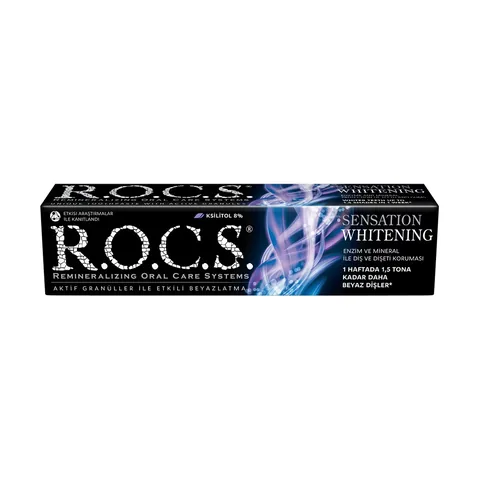 ROCS Sensation Whitening Whitening Polishing Toothpaste 60ml