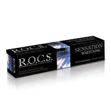 ROCS Sensation Whitening Whitening Polishing Toothpaste 60ml