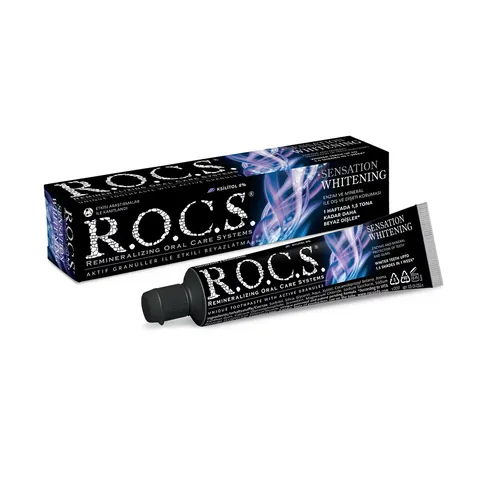 ROCS Sensation Whitening Whitening Polishing Toothpaste 60ml