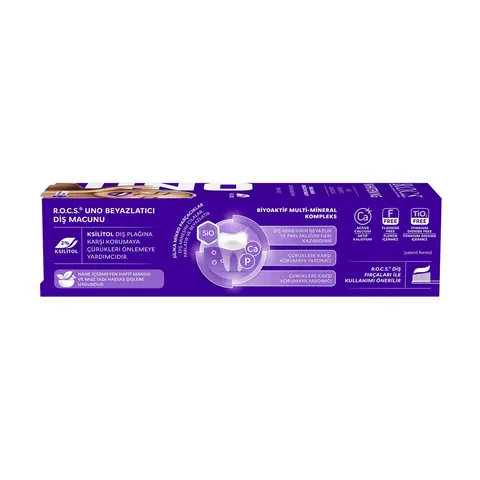 ROCS Uno Whitening Zahnpasta 60ml