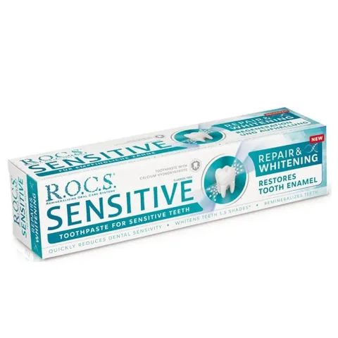 Rocs Sensitive For Sensitive Teeth Whitening Toothpaste 75 ml