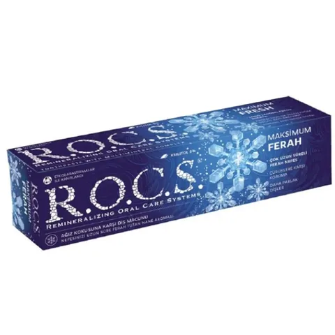 Rocs معجون أسنان روكس ماكسيموم فريش ضد رائحة الفم الكريهة 75 مل
