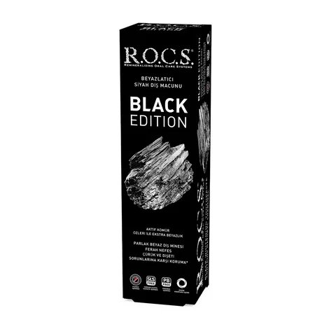 Rocs Black Edition Whitening Toothpaste 60 ml