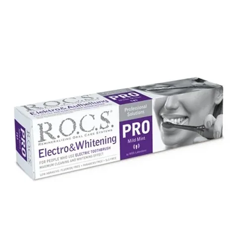 ROCS Pro Elektro Aufhellende Minz-Zahnpasta 60 ml