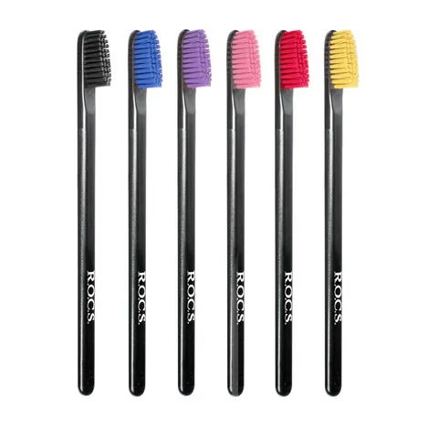 ROCS Black Edition Toothbrush Medium