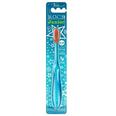 Rocs Junior Soft 6-12 Years Children's Toothbrush