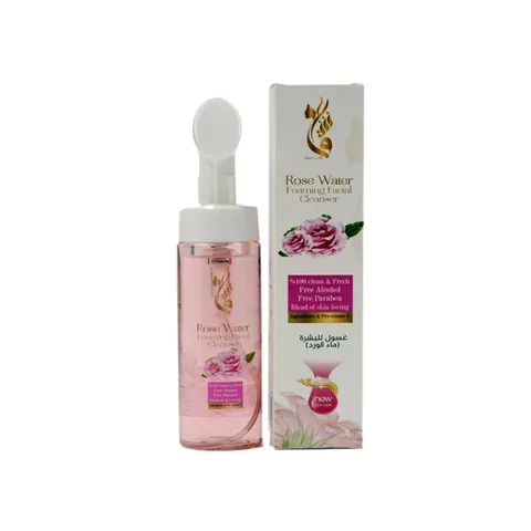 Schaumgesichtswäsche mit Rosenwasser 200 ml von Ishq Al Tajmeel