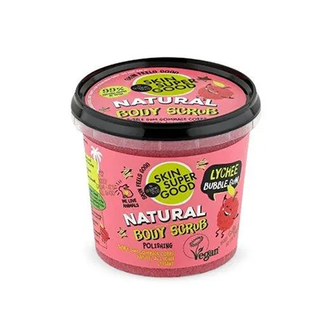 Скраб для тела Личи и Жевательной Резинки 360 мл от Organic Shop