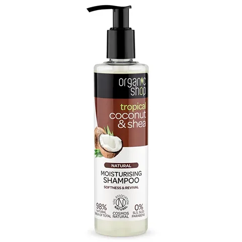 Шампунь с кокосовым и ши от Organic Shop 280 мл