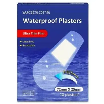Watsons Wasserfeste Pflaster 10er Pack