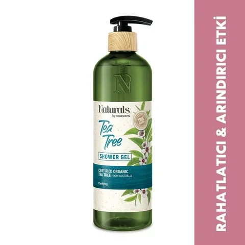 Naturals By Watsons Shower Gel Tea Tree 490 ml