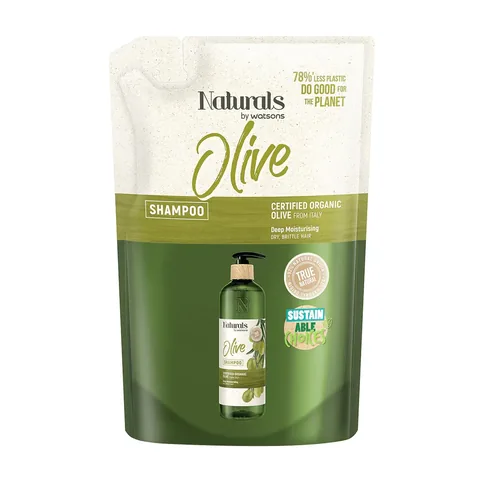 Olivenöl Shampoo 450ml von Naturals By Watsons - Feuchtigkeitsbooster