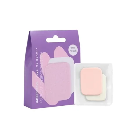 Watsons Reise-Fondation-Schwämme 2er Pack