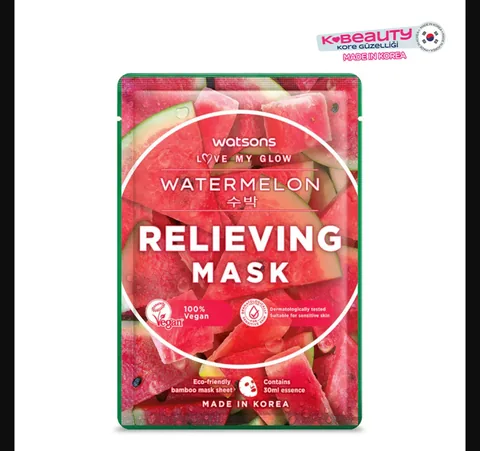 Маска для лица Watsons Фруктовая Арбузная Восстанавливающая 1 шт