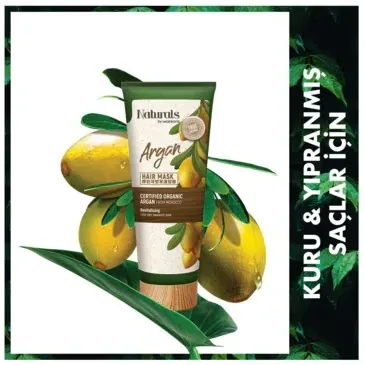 Naturals By Watsons Argan-Haarmaske - Nährend & Hydrierend 200ml