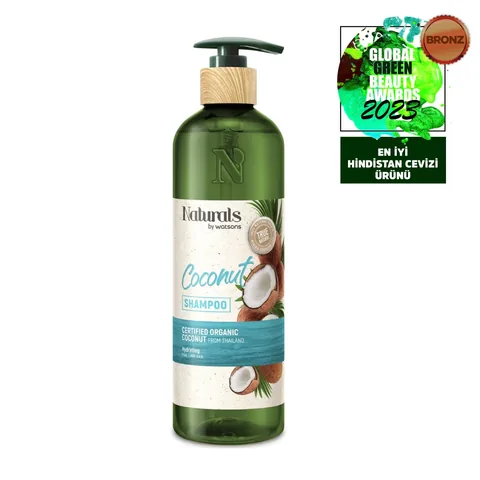 Kokosnuss Shampoo 490ml von Naturals By Watsons - Nährende Pflege