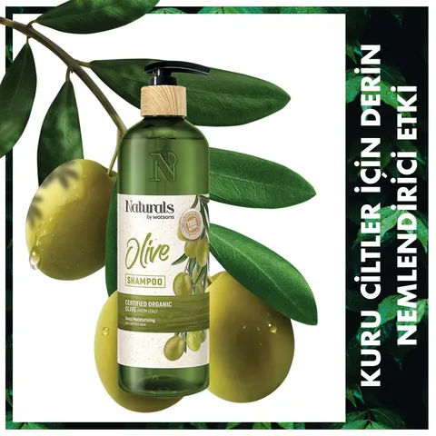 Naturals By Watsons Oliven Shampoo 490ml