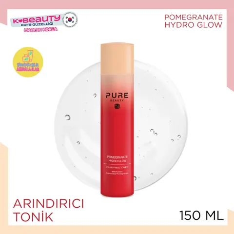 Pure Beauty Granatapfel Hydro Glow Reinigendes Gesichtswasser 150ml