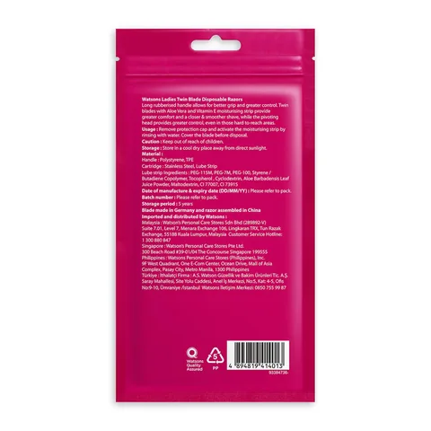 Watsons Damen 2-Klingen Einwegrasierer Set - 6 Stück