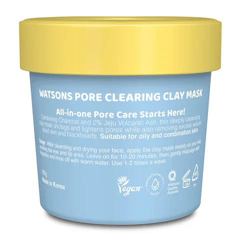 Watsons Pore Cleansing Clay Mask 100 g