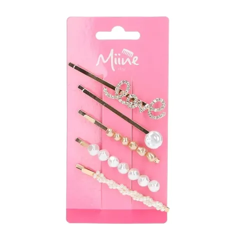Miine 5-teiliges Haarklammer-Set - Stilvolle & Langlebige Accessoires
