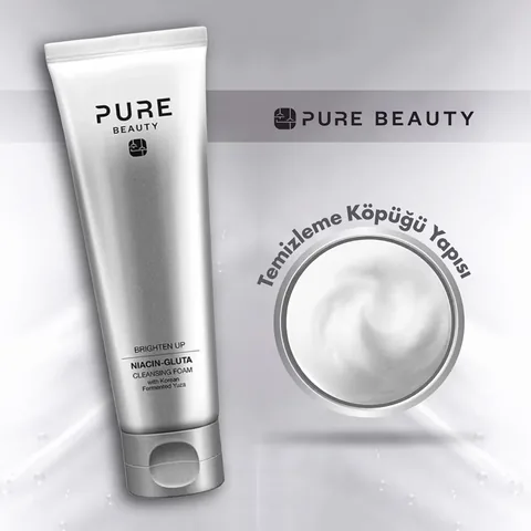 Pure Beauty رغوة التنظيف بيور بيوتي برايتن أب 125 مل