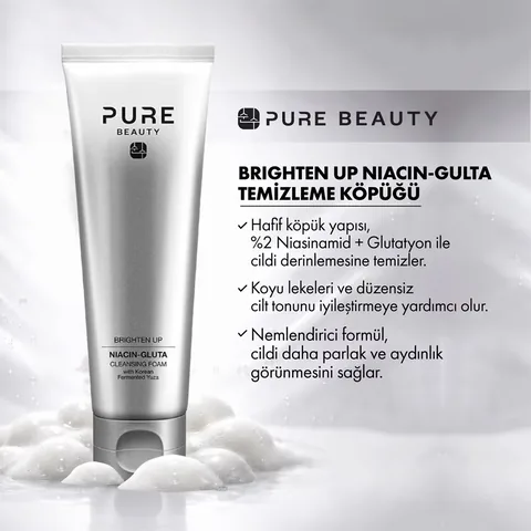 Pure Beauty رغوة التنظيف بيور بيوتي برايتن أب 125 مل