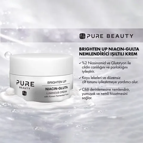 Pure Beauty Niacinamid-Glutathion Luminous Cream 50ml