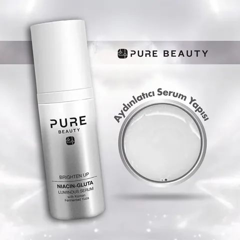 Pure Beauty Brighten Up Niacinamide-glutathione Luminous Serum 30 ml