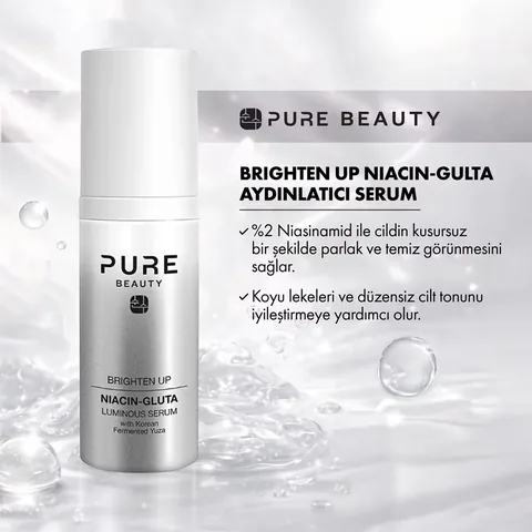 Pure Beauty Brighten Up Niacinamide-glutathione Luminous Serum 30 ml