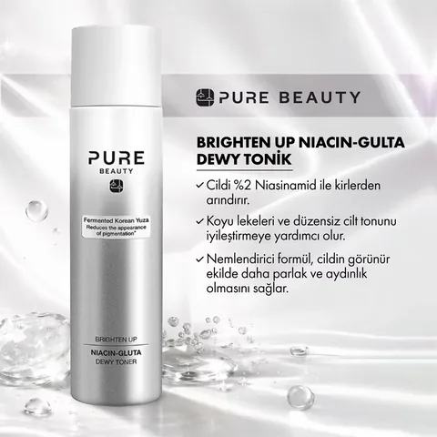 Pure Beauty Brighten Up Dewy Tonic 140ml