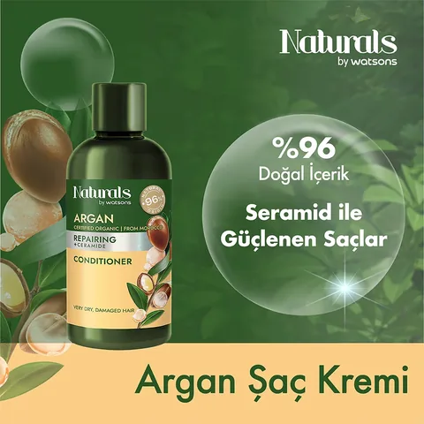 Watsons بلسم زيت الأرغان الطبيعي من واتسونز، 100 مل للشعر الناعم