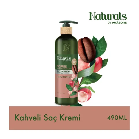 Кондиционер для волос Naturals By Watsons с кофе 490 мл