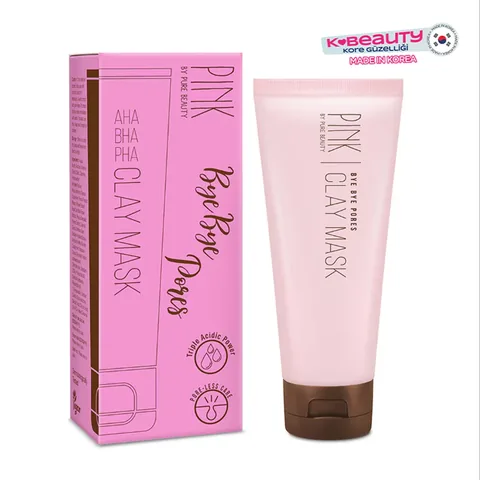 Розовая глиняная маска Bye Bye Pores 100 мл от Pure Beauty
