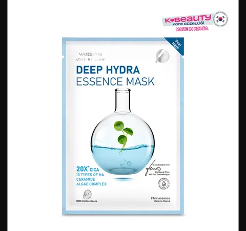 Watsons Feuchtigkeitsspendende Essenzmaske - Hydratisierend Pflanzlich 23ml