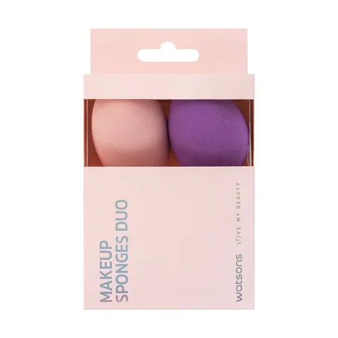 Watsons 2-pcs Makeup Sponge Set